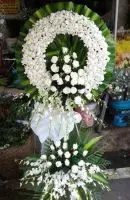 HV234 Lẵng hoa tang lễ xã Liêm Chung Phủ Lý Hà Nam