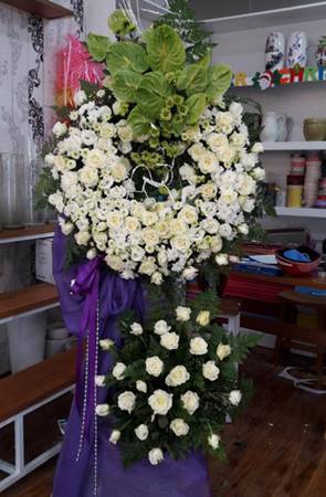 HV207 Đặt lãng hoa đám tang phường Tân Dân Chí Linh Hải Dương