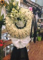 HV209 Đặt vòng hoa tang lễ thị trấn Cái Tắc Châu Thành A Hậu Giang
