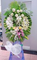 HV203 Giá vòng hoa tang thị trấn Lạc Dương Lâm Đồng